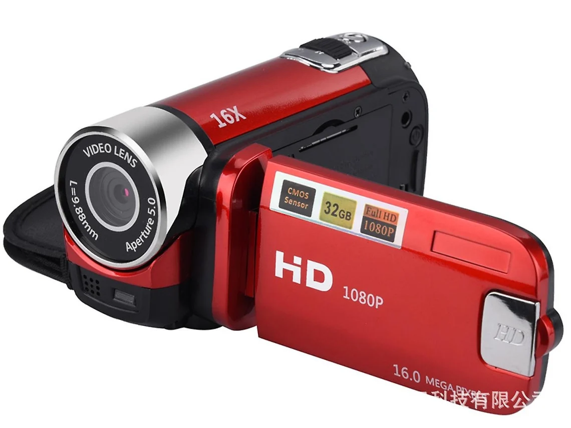 Câmara De Filmar Full Hd Camcorder