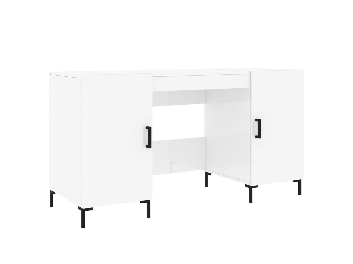 Desk, Desks Vidaxl Branco Madeira Processada (n/a)
