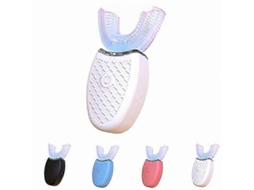 Escova de Dentes Automática em Formato U com Rotação 360 ​​graus, para Crianças e Adultos, Função Clareame Nto Luz Fria. GOKOCO