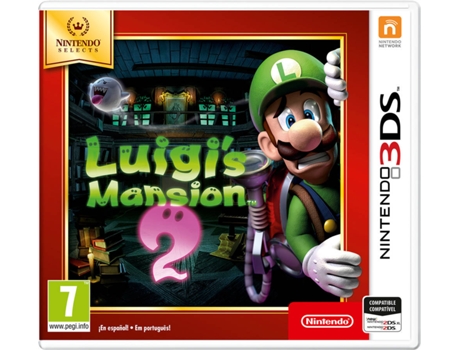 Jogo  3DS Selects Luigi's Mansion 2