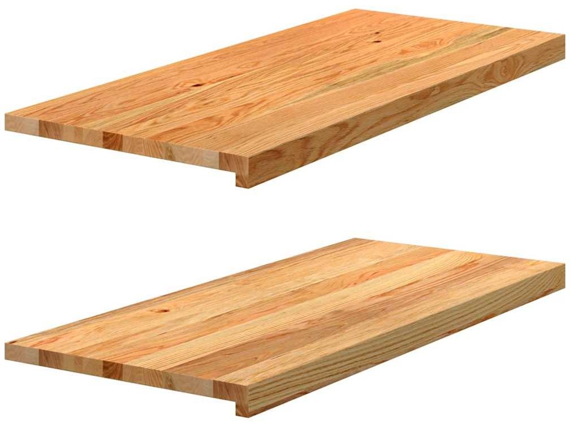Window Sill, Window Sills Vidaxl Marrom Madeira De Carvalho (90 X 40 X 2 Cm)
