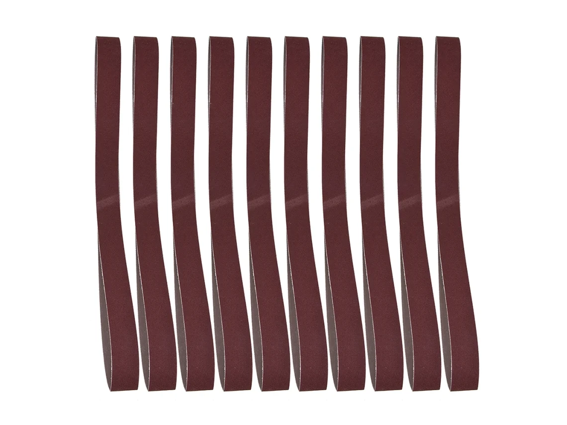 10pcs Correa De Lijado 760x25mm 30x1 Pulgada Para Lijadora De Correa 150 Grit (abrasive Band)