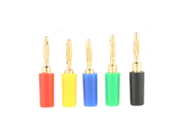 Laxiscreed Banana Plug Jack Test Probes Para Amplificadores, Vasta Gama De Cores
