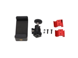 Suporte Universal Para Celular Traxxas Tx Tqi Ajustável Estável Durável Para Celulares Acima De 5.5 Polegadas Vermelho