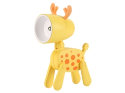 Laxiscreed Lâmpada De Mesa Mini Xiaolu-yellow Com Luz Led Para Escritório E Decoração