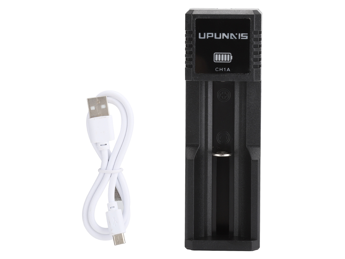 Carregador de baterias USB DC 5V 2A para 26650, 18650, 18500, 18350, 17670, 16340, 14500, 14650, 10440 com slot S/MARCA