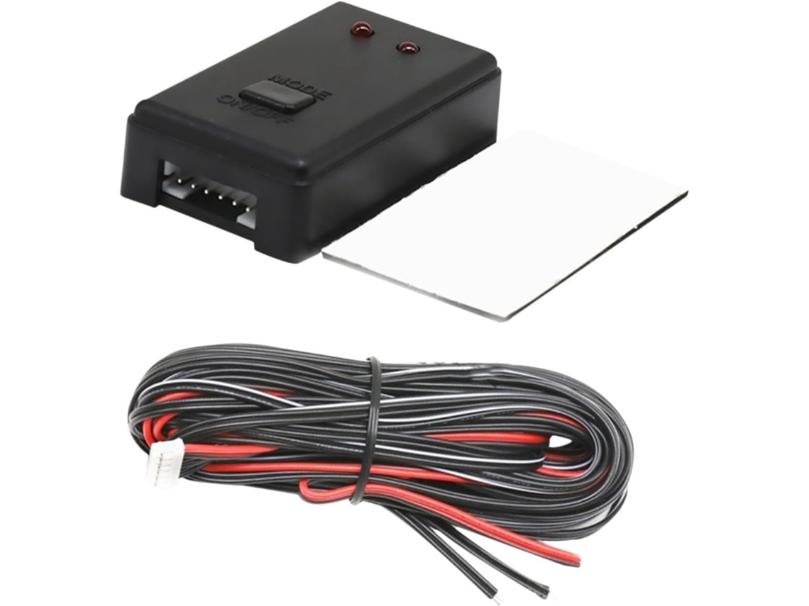 Controlador De Luz Diurna Led Abaodam 12-24v Para Carros, Mini Acessório Em Abs Com Função De Iluminação, Conexão Direta