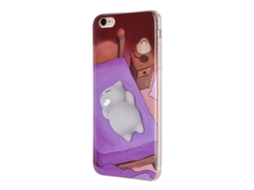 Capa de Silicone para Telefone com Brinquedo de Squeeze EOOCOO