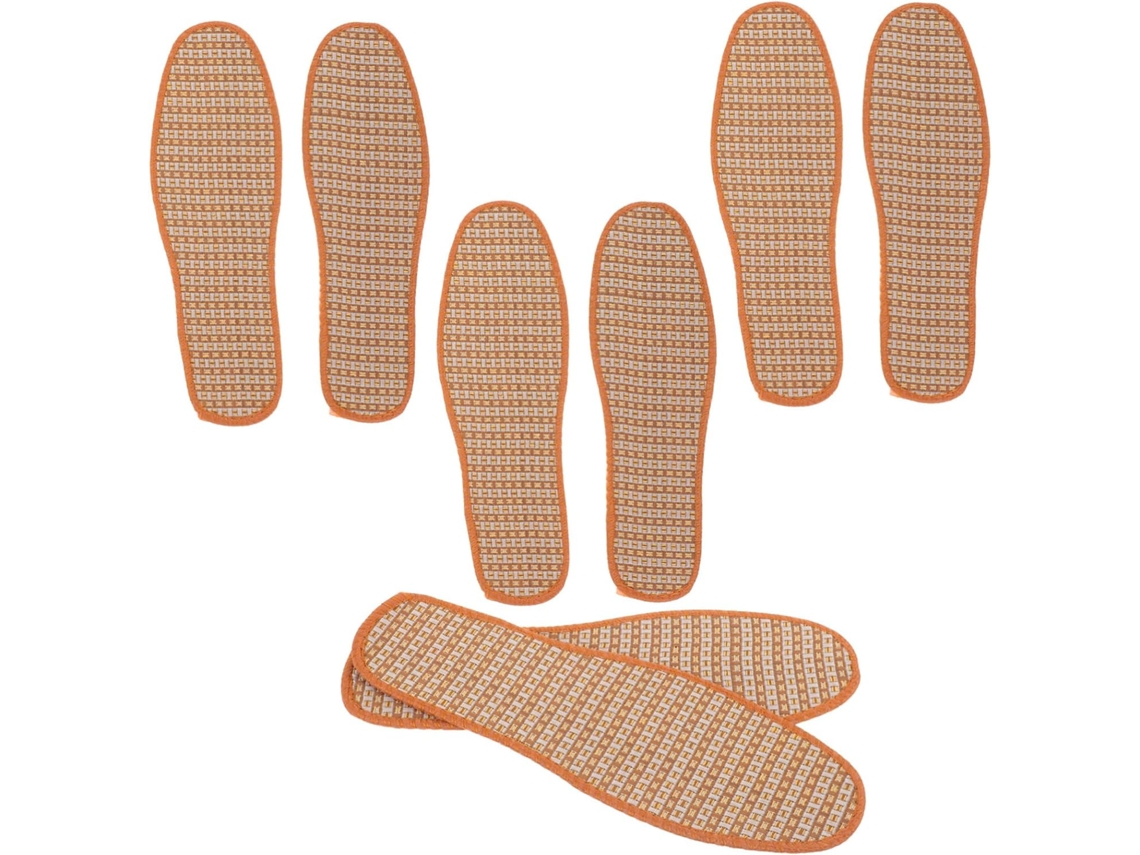4 Pares De Palmilhas Desodorizantes, Respiráveis E Substituíveis, Finas, Para Calçado Feminino De Verão