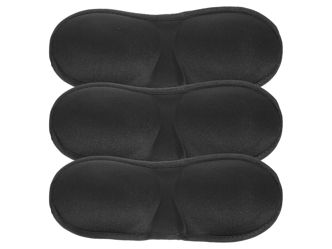 Conjunto de 3 Máscaras de Dormir Confortáveis ​​para os Olhos, Ideais para Viagens e Uso Doméstico. TAISHENGDA