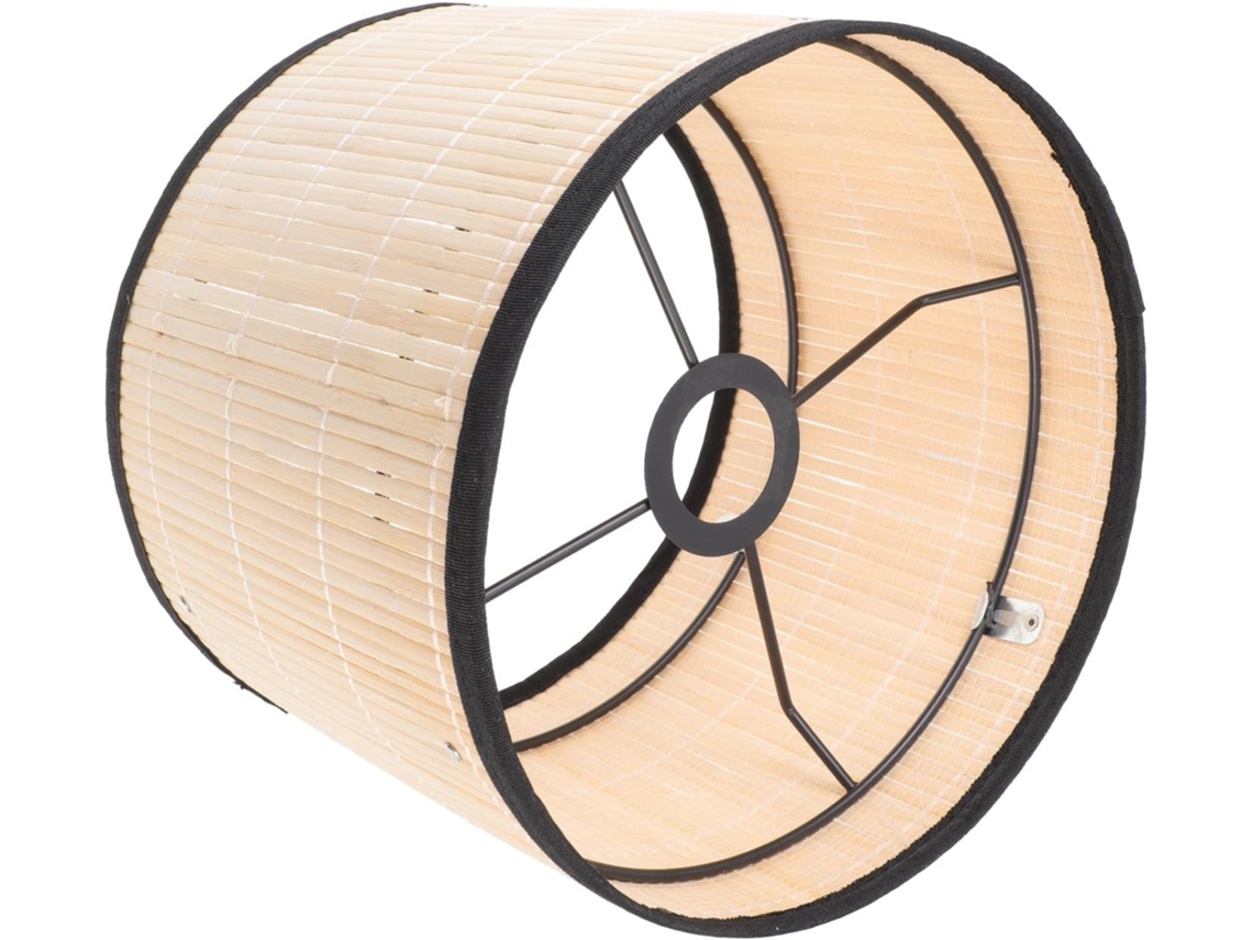 Lustre de Bambu de 30 Cm, Material Natural, Estilo Japonês, Luminária Decorativa. SFUSHOS