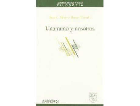 Livro Unamuno Y Nosotros de Juan C. Moreno (Espanhol)