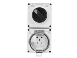 Laxiscreed Tomada Ip66 À Prova De Água Com Interruptor Para Uso Externo Resistente À Chuva