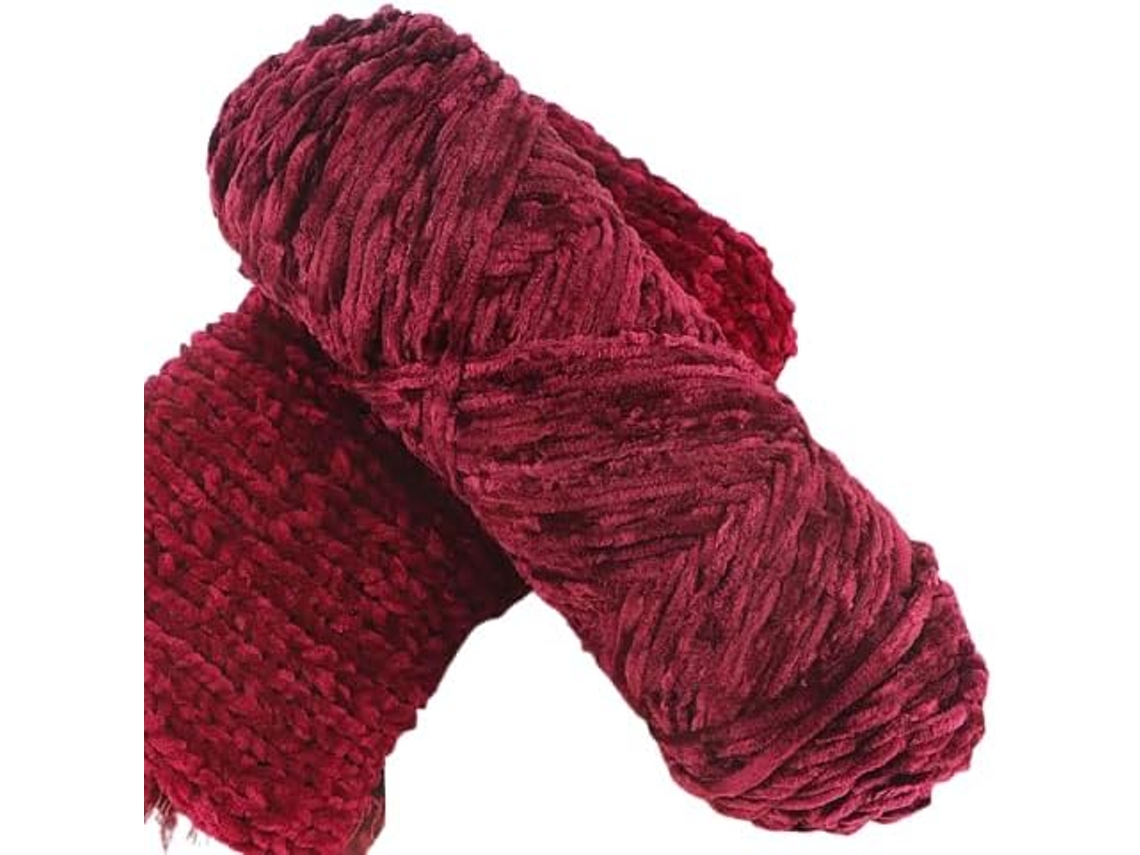 Peça De Fio De Veludo Para Tricô, Bola De Crochê Macia, Artesanato Em Várias Cores, Perfeito Para Iniciantes, Artesanato Infantil Slowmoose