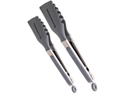Conjunto De 2 Pinças Silicone Supvox Para Churrasco, Pastelaria E Bife Em Buffets