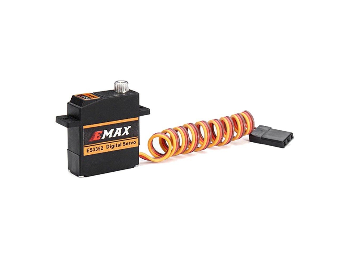 Peças Emax Es3352 12,4g Mini Metal Gear Servo Digital Para Avião Rc