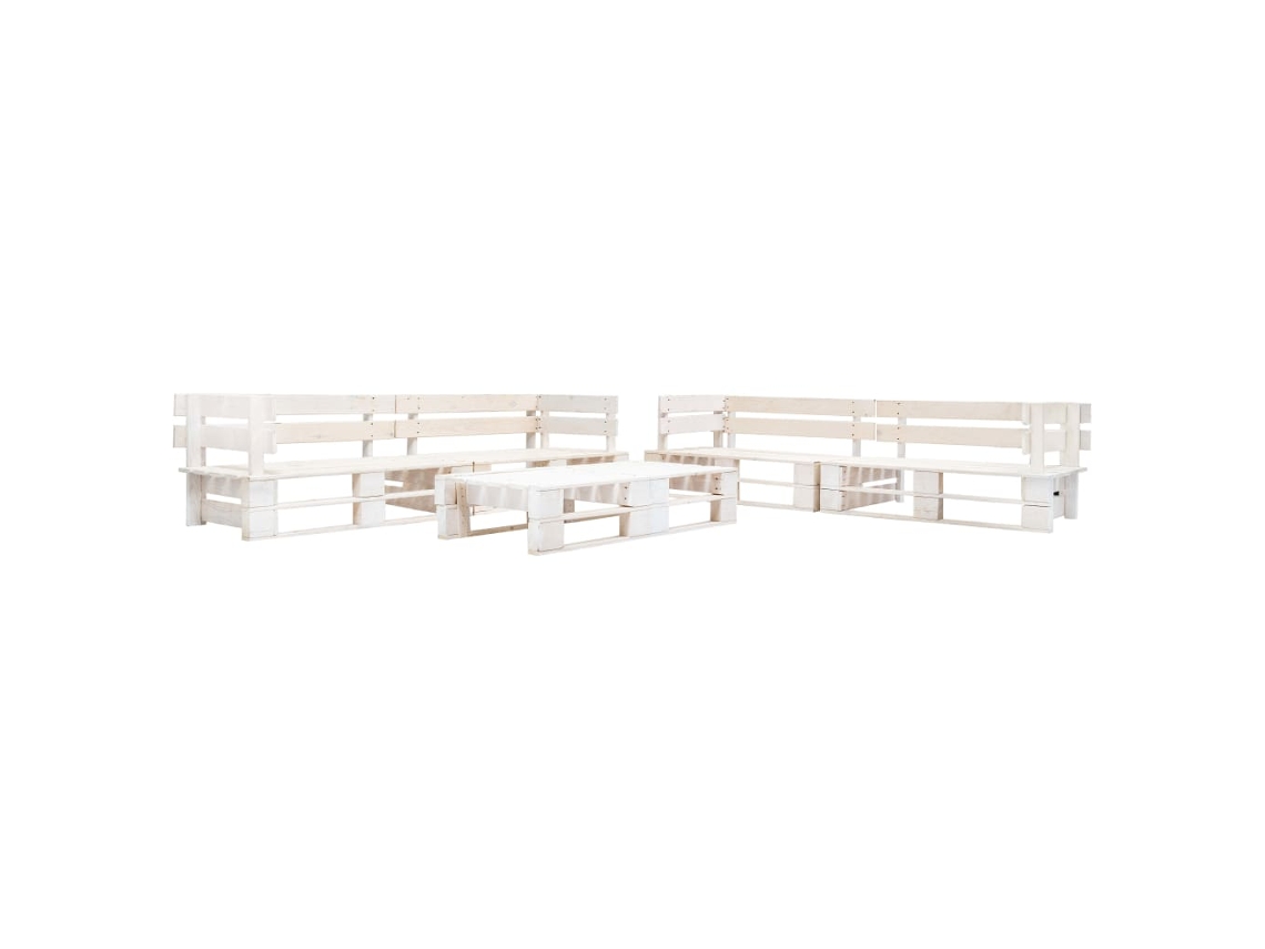Garden Lounge Set, Garden Lounge Sets Vidaxl Branco Madeira De Pinho Impregnada (n/a)