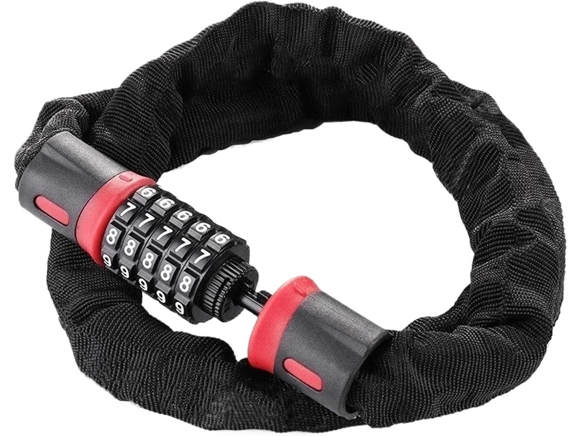 Cadeado para Guidão de Motocicleta Resistente Bicicleta Antifurto Código 5 Reforçado Uso Unidade Antifurto: