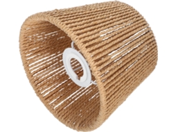Luminária De Mesa E Pendente Em Corda De Papel Trançada, Compatível Com Soquetes E27/e14, Estilo Campestre.