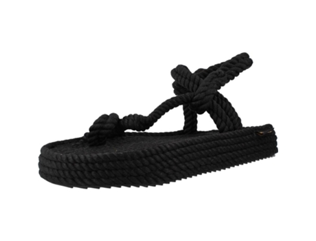 Sapatos de Mulher BOHONOMAD Bo Tecido Preto (40)