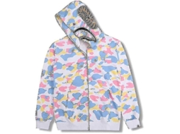 2026 sudadera com Capuz Camuflada para Menino, Jaqueta Folgada com Zíper, Suéter Casual