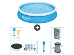 Bestway Piscina Bestway Fast Set Redonda - 366x76 Cm - 7-peças S52