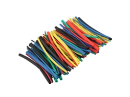 100pcs Tubo Termoencaixante Isolante Para Fios E Cabos, 5 Tamanhos E 5 Cores, 100mm