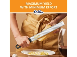 Rebe-zester de Limão e Queijo de Aço Desbloqueado Com Capa Protetora, Ideal para Cozinha, Preto