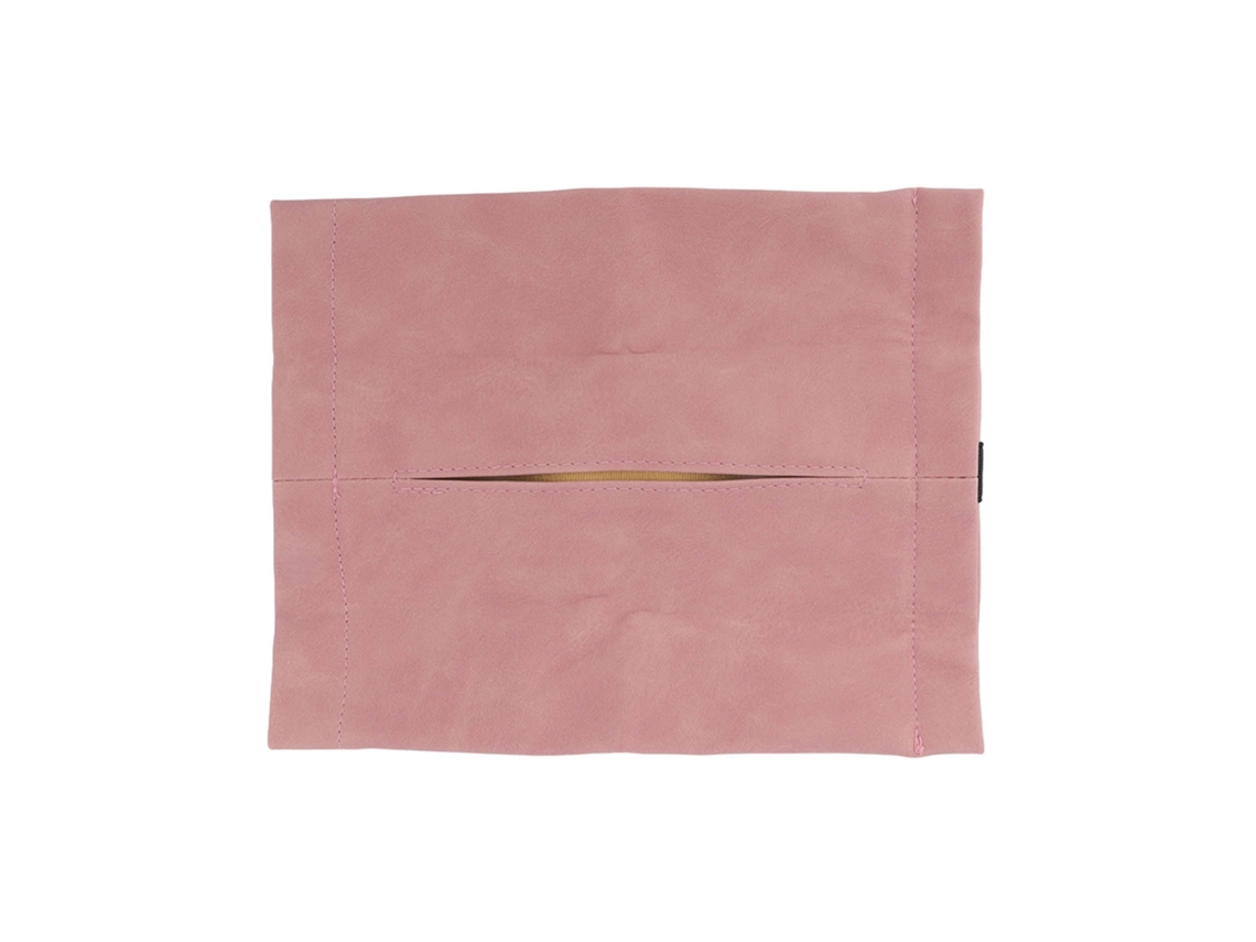 Caixa de Papel Higiênico para Mesa, Multifuncional, com Suporte para Telefone e Organizador, Rosa