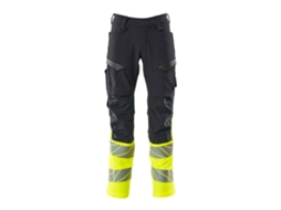 Calças Grandes Com Bolsos Para Joelheiras Accelerate Safe 19879 Amarelo 62 / 32 MASCOT