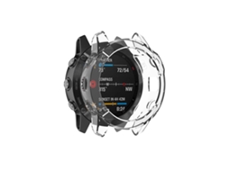 Capa Transparente de TPU para Garmin Fenix 6X, antichoque, EOOCOO