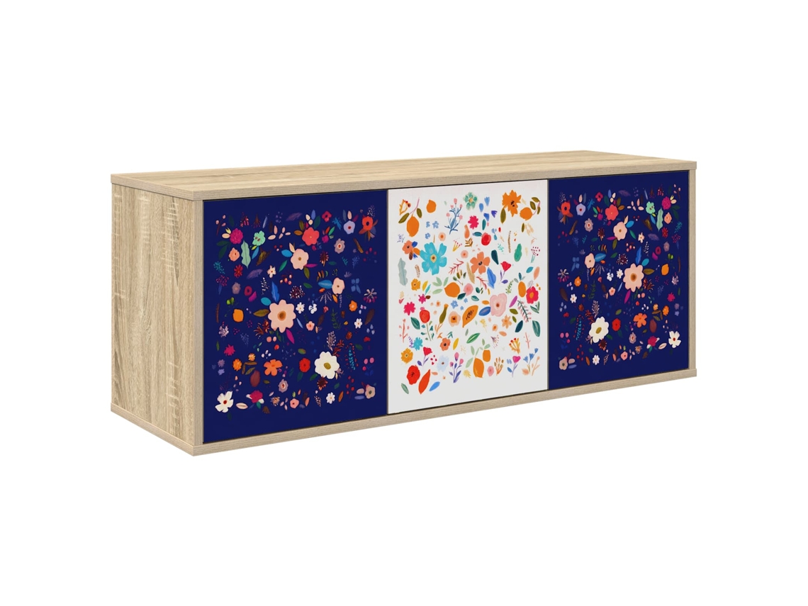 Vidaxl Armário De Tv Montado Na Parede Mainz 102 X 33 X 40 Cm