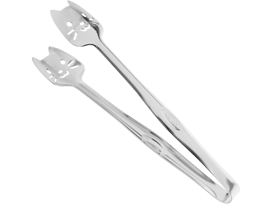 Pinça De Servir Zerodeko Em Aço Inoxidável Para Buffet E Cozinha, Pinça Prática Para Sobremesas E Transferir Alimentos