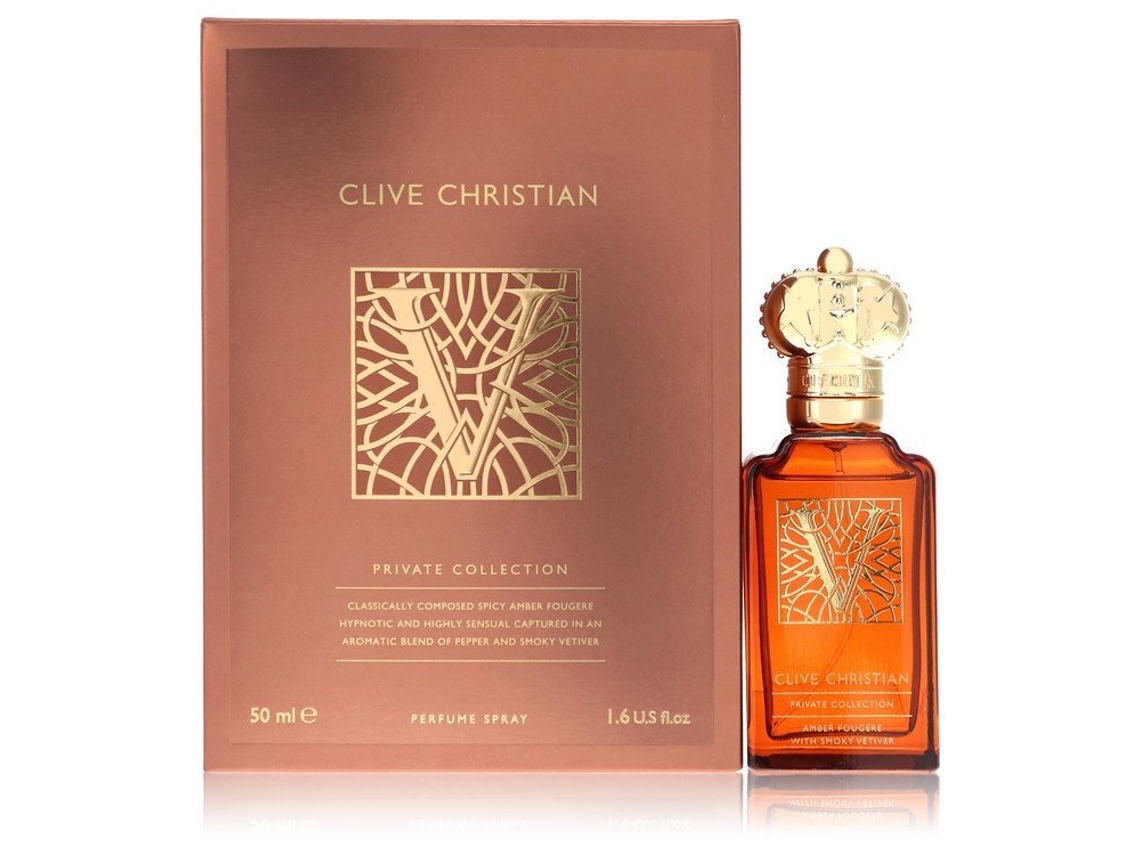 Eau De Parfum Clive Christian V Amber Fougere by Clive Christian Spray 1.6 oz (47 ml)