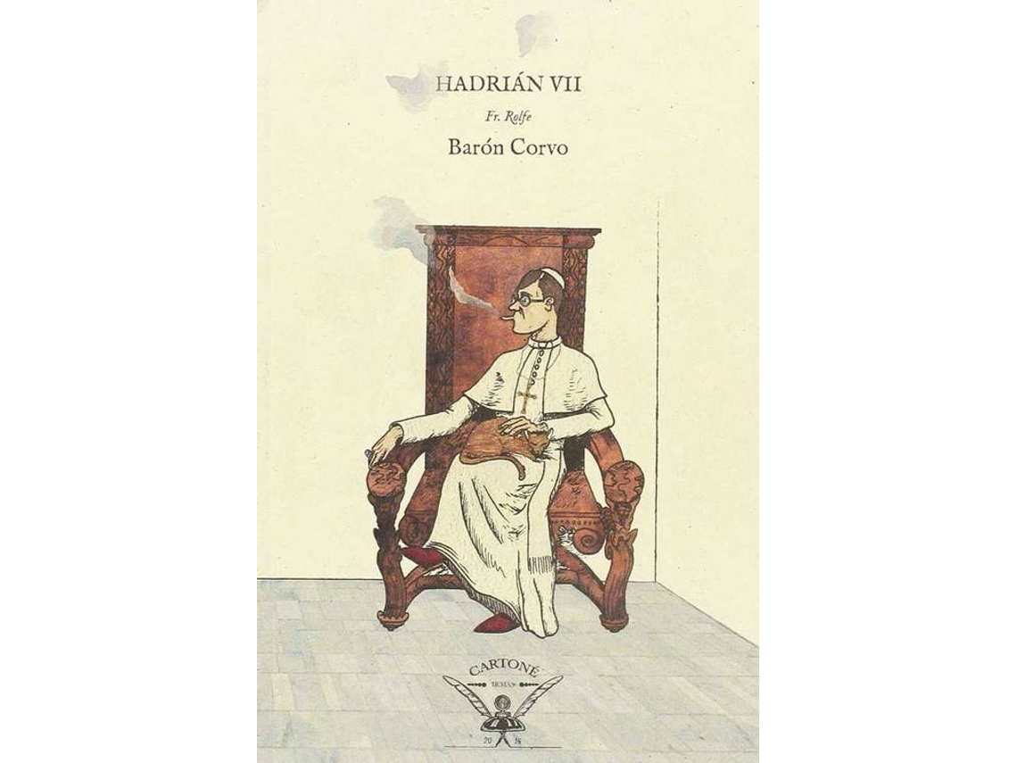 Livro Hadrián Vii de Barón Corvo (Galego)