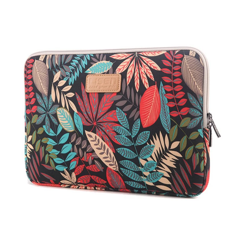 Capa Fwinl Para Portatil 13 Polegadas Sleeve 34,5 X 24 X 1,5 Cm Preto (compativel Com Macbook Pro 13, Hp, Dell)