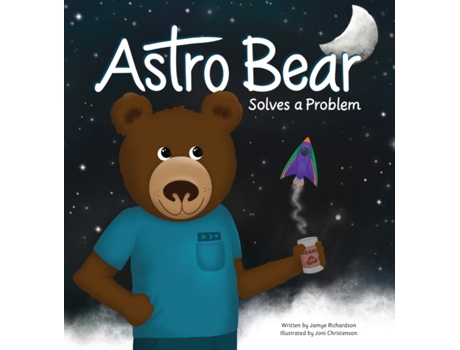 Livro Astro Bear Solves a Problem Jamye Richardson (Inglês)