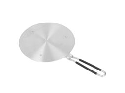 Placa Difusora de Calor Aço Inoxidável para Fogão de Indução com Cabo Longo S/MARCA