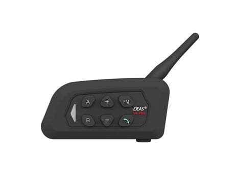 Intercomunicador Moto para Capacete EJEAS V4 Plus Bluetooth Fm