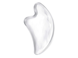 Massageador Facial Gua Sha com Cristais Transparentes para Contorno Facial, Alívio do Pescoço e Ombros. GOKOCO