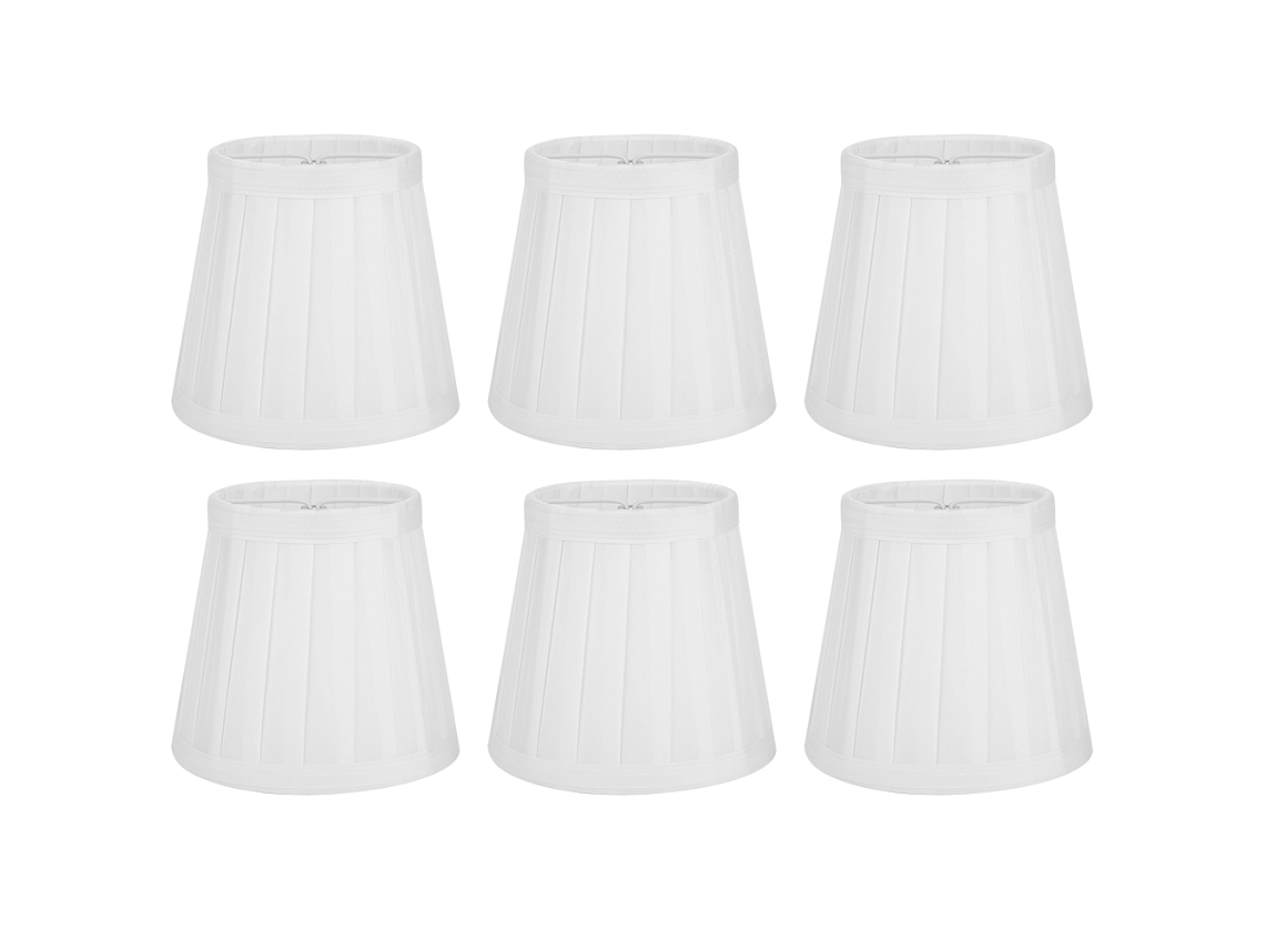 Rebe-6 Peças De Lâmpadas De Teto Modernas Com Tela Para Lâmpadas De Mesa, Parede E Candelabros, Decoração Para Casa