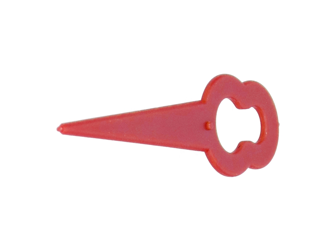 100 Peças De Lâminas De Corte De Plástico Para Cortador De Grama, Acessórios De Podagem Manual, Ferramentas De Reposição