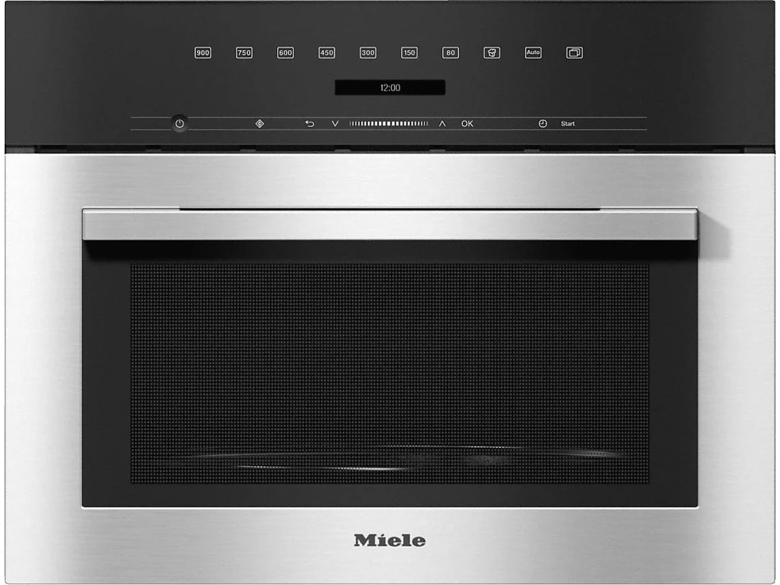 Micro-ondas Encastre MIELE M 7140 TC EDST/CLST (46 L - Sem Grill - Inox)