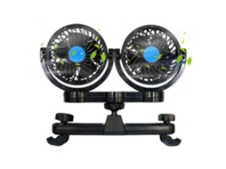 Ventilador Potente Para Carro, Refrigerador Portátil Ajustável
