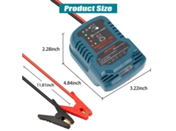 Laxiscreed Bateria De Emergência Automóvel 12v Integrada E Portátil, Arranque Fácil E Seguro