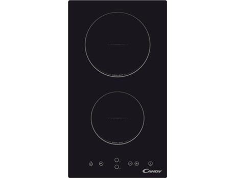 Placa de Vitrocerâmica CANDY CDH 30 (Elétrica - 28.8 cm - Preto) — Elétrica de Vitrocerâmica | Largura: 28.8 cm