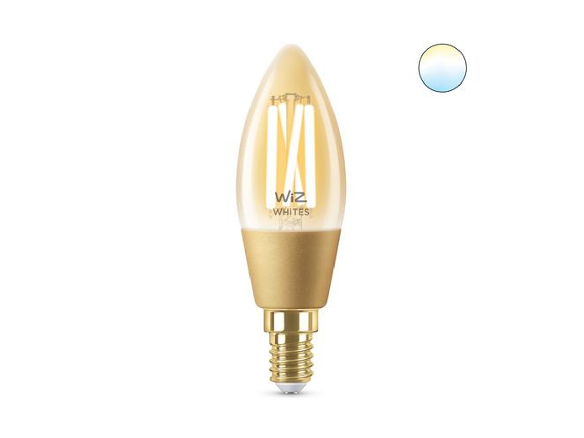 Wiz 8718699787257 Iluminação Inteligente Lâmpada Inteligente 4.9 W Dourado Wi-Fi