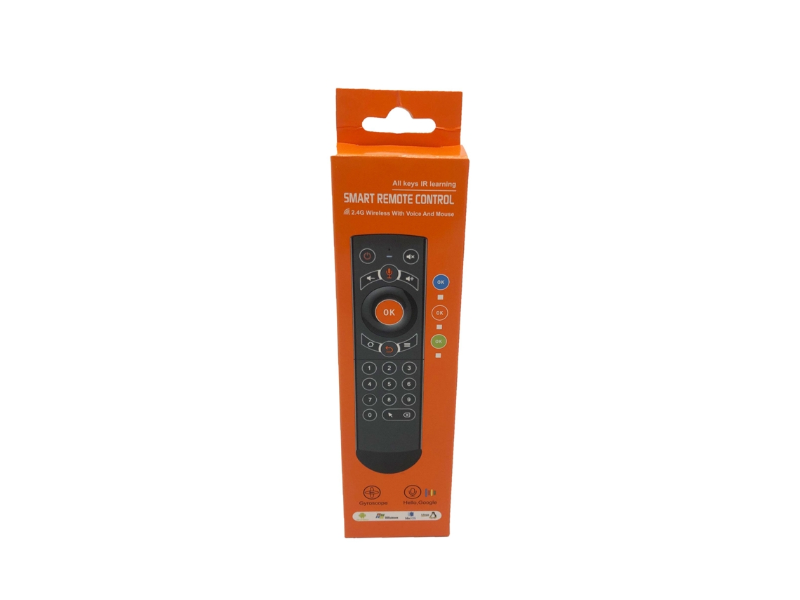 Comando TV Air Mouse para Box Android Tv Ou Smarttv