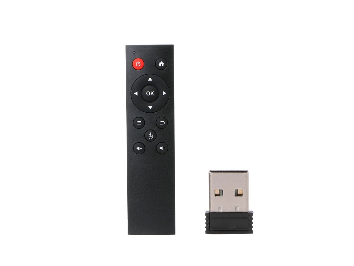 Lurelia Comando Remoto Air Mouse 2.4g Com Receptor Usb Para Smart Tv Box Android, Computador, Pc E Laptop (compatível Sistema Linux)