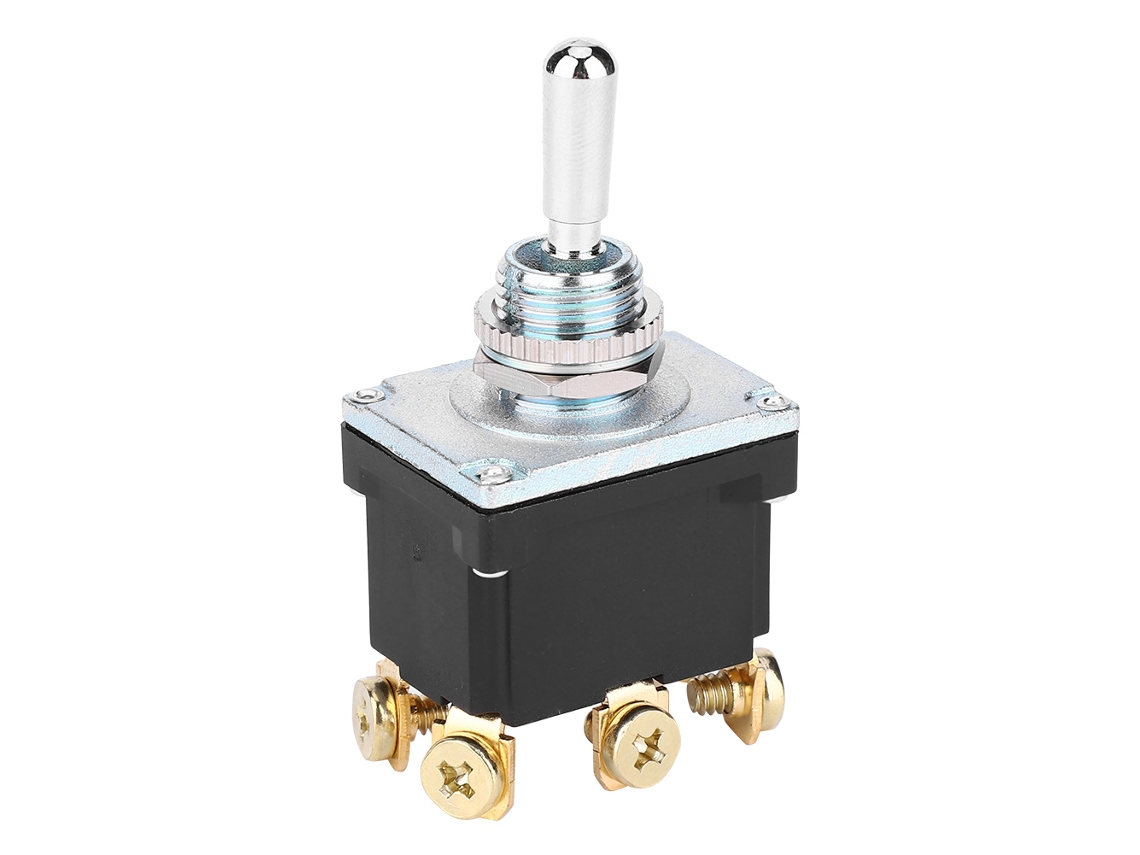 Interruptor Toggle Dpdt T502r 6 Pinos Impermeável
